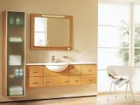 Sell Wooden Bathroom Mirrored Cabinets