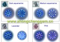 Cz Star Cut China Supplier and Wholesale, Cubic Zirconia Violet Purple