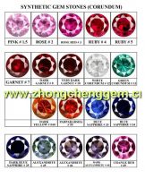 Synthetic Corrundum Corudom Spinell Stones Wholesale and Supplier, Gem