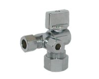 Angel valve --dual outlet