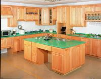 wood kitchen cabinet