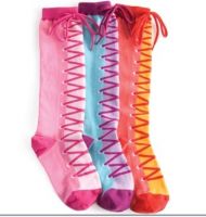 Sell girls socks with cotton OEM