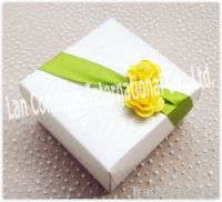 Sell DIY Wedding Favors Box with flowers Candy Box Paper Folding Box