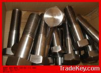 309.310.904L.1.4529.254SMO.C276.2205.Monel400stainless steel hex bolt