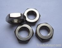 904L.1.4529.254SMO.2205.2507.C276.Monel400stainless steel hex thin nut