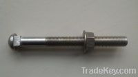 Sell SS316L Carriage bolt and Flange nut