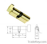 Brass Cylinder Lock with knob