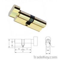 70mm Knob Brass Cylinder Lock