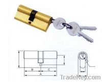 Brass Cylinder Lock with normal key