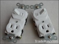 Cooper Wiring Devices 15-Amp White Combination Light Device