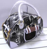 Sell stylish and unique zebra pattern dog carrier