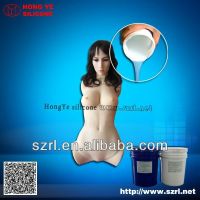 body double liquid silicone rubber for silicone mannequin