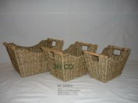 sea grass basket set of 3