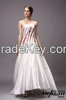 Beading ball gown white wedding dress 2015 new style