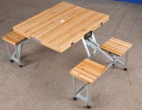 aluminum folding portable picnic table