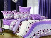 Sell  40S reactive printed cotton silk bedding set