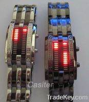 Sell fashion alloy binary digital watch