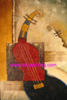 Sell abstract oil painting, modern oil painting