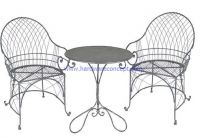 Sell outdoor wire furniture
