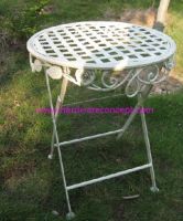 Sell wrought iron table