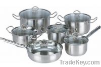 stainless steel cookware set/pan/casserole
