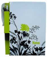 sell hardcover notepad with pen