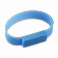 sell USB silicone bracelets