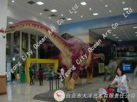 Dinosaur for theme park, Dinosaur exhibits