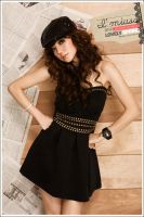 Sell 1291# Sexy dress (Black)