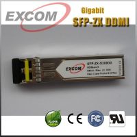 Sell SFP-GE-Z SFP fiber optic transceiver module 1000BASE-ZX SMF 1550nm 80km DOM LC