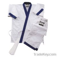 teakwondo uniform 100% cotton white