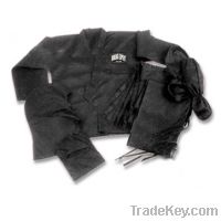 ninja suits 8-oz 100% cotton dyed black