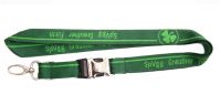 Sell Jacquard Weave Green Lanyard