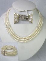 Sell nice pearl jewelry set