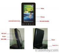Sell 7inch vertical screen WIFI hotel advertising players