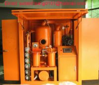 Sell Double-stage vacuum Transformer oil treatment and oil purifier