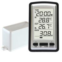 Wireless rain meter with in/outdoor temperature (WH0530)