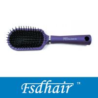 plastic hairbrush