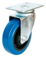 Sell elastic rubber blue caster