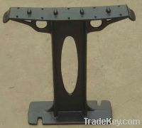 cast iron bench leg