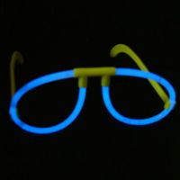 LED Plastic Glowing Eye Glasses Party