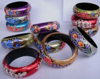 Wooden Hand painted Bangles