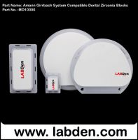 Amann Girrbach System Compatible Dental zirconia blocks MD10006