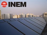 Sell flat panel solar water heater project INEM012