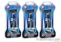 Sell 5 Blade Razor With Trimmer & 2 Cartridges Compare