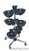 T-722 Beauty trolley, Salon tools trolley, hairdressing tools bowl