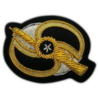 Hand Embroidered Bullion Badges