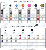 Convex Fabric Hot Fix