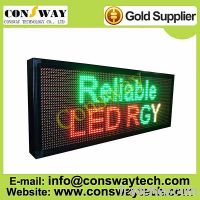 Sell CE approved led scrolling text display with RGY color