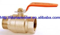 Sell china two piece full port brass ball valve for gas